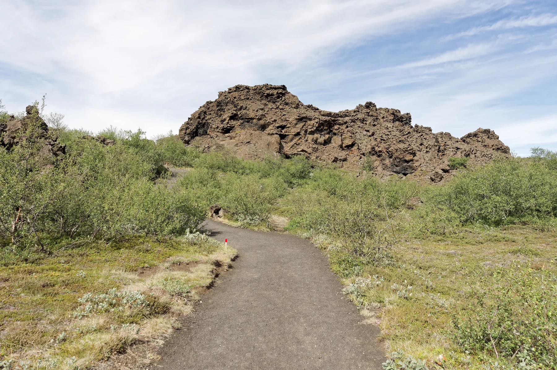 Volcanic terrain around Mývatn