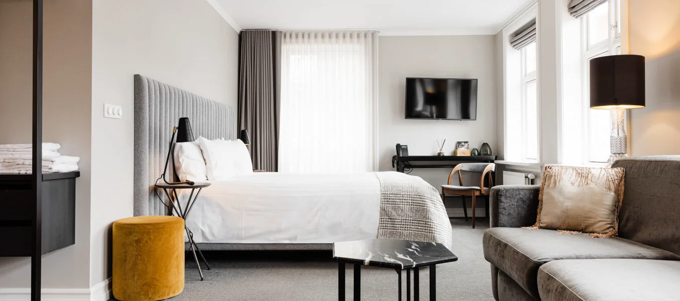 An official apartment room at Reykjavík Residence Hotel