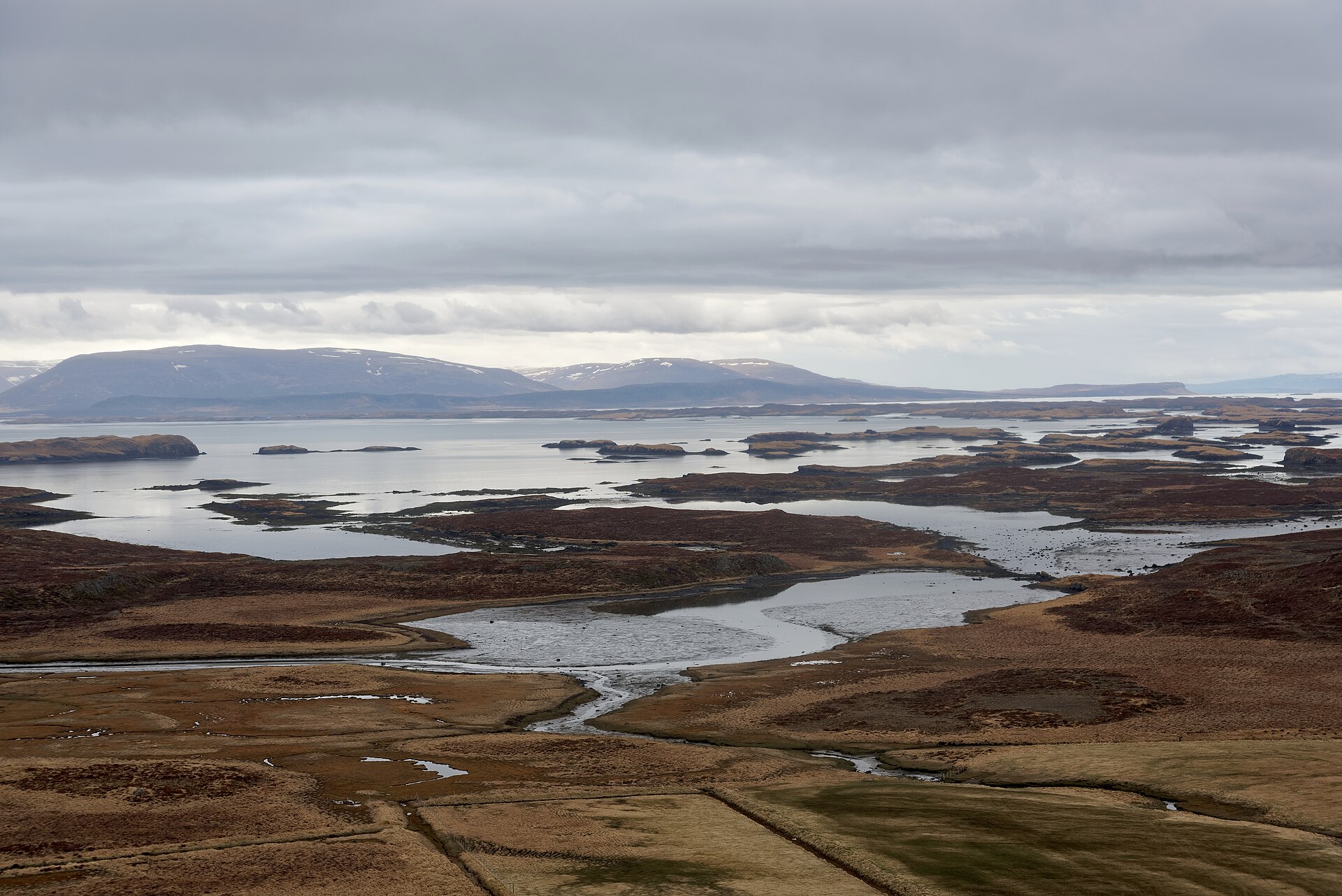 Northern Iceland coast and mountains used as the Hotel Sigló route backdrop