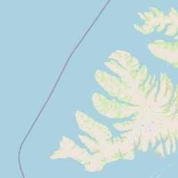 Strandir map location in the Westfjords