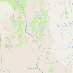 Kópasker coast OpenStreetMap base map