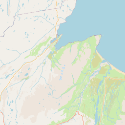 South of Raufarhöfn OpenStreetMap base map