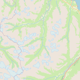 Eyjafjörður OpenStreetMap base map