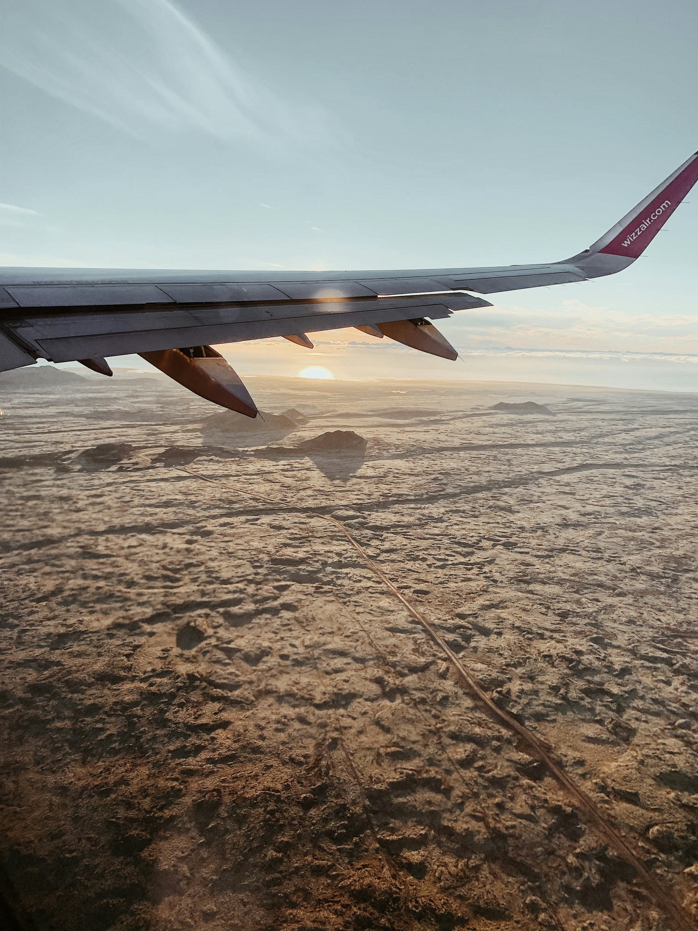 Aerial Reykjanes seen from a flight leaving Keflavík Airport