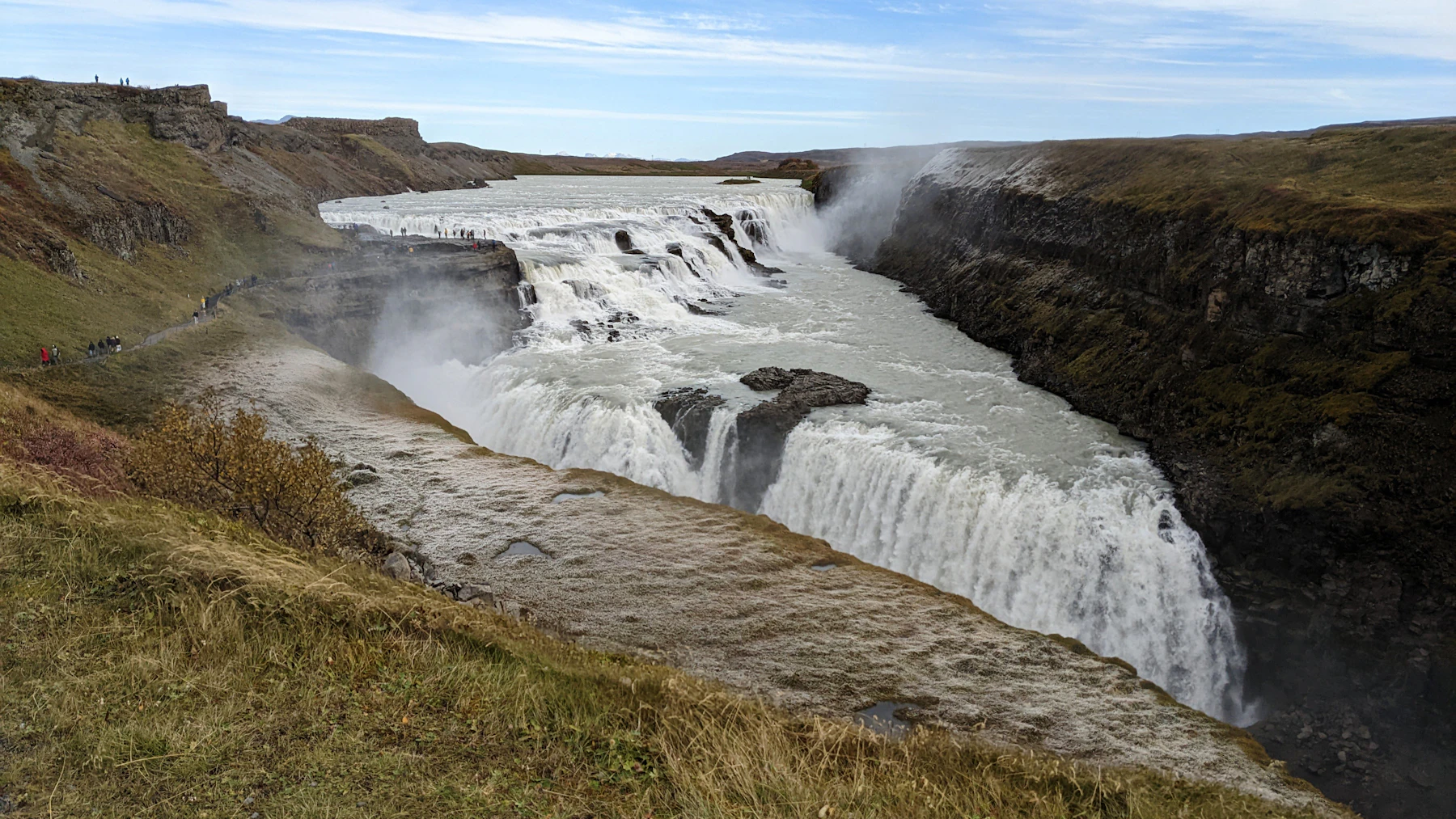 Gullfoss waterfall in Iceland's Golden Circle